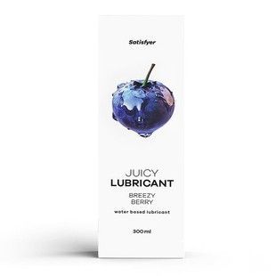 Лубрикант на водній основі Satisfyer Juicy Lubricant Breezy Berry water based 300 мл SX2720 фото