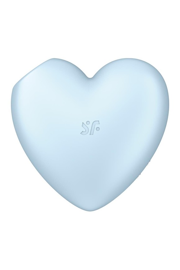 Вакуумний стимулятор Satisfyer Cutie Heart Blue SO6287 фото