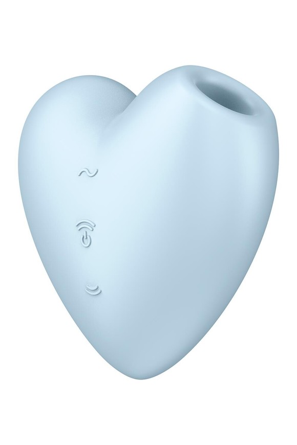 Вакуумний стимулятор Satisfyer Cutie Heart Blue SO6287 фото