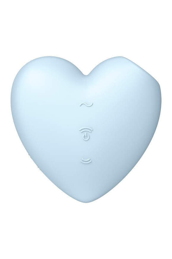 Вакуумний стимулятор Satisfyer Cutie Heart Blue SO6287 фото