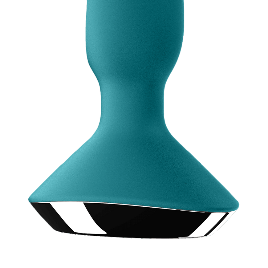 Анальна смарт-вібропробка Satisfyer Plug-ilicious 1 Petrol SO5441 фото