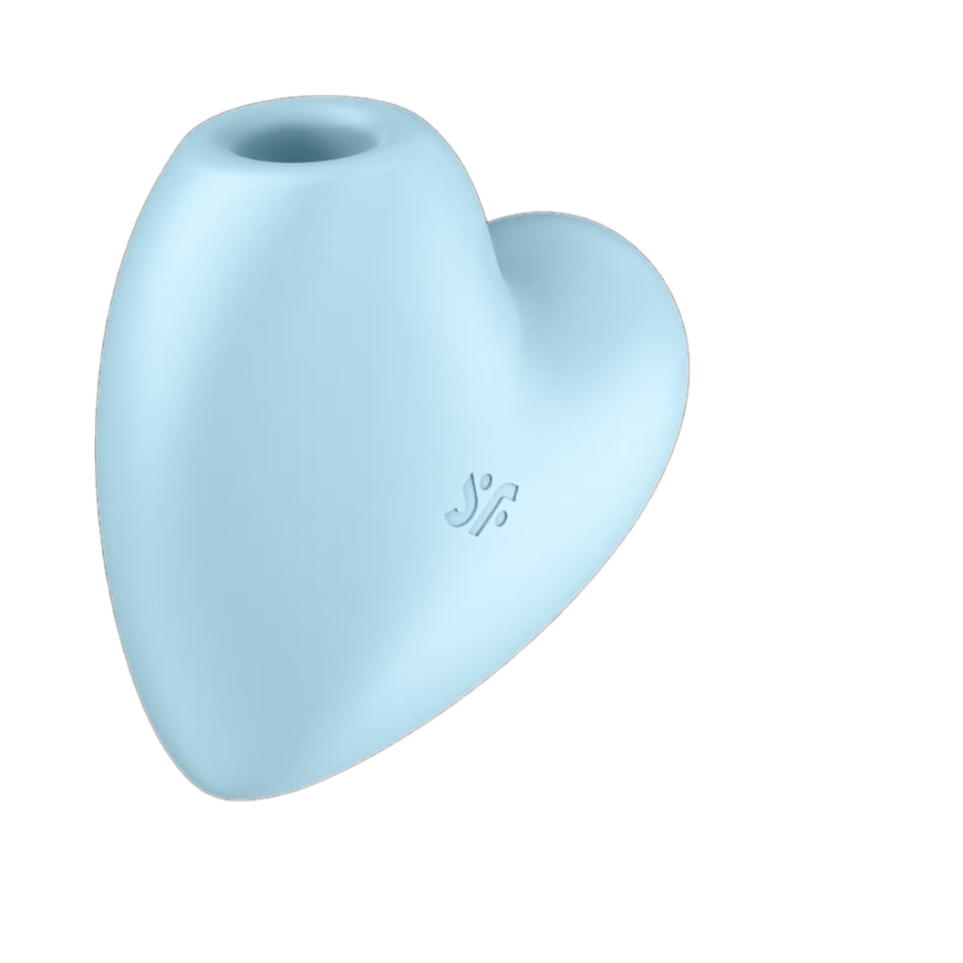 Вакуумний стимулятор Satisfyer Cutie Heart Blue SO6287 фото