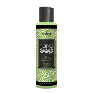 Їстівний масажний гель для інтимних зон Sensuva Handipop Green Apple зі смаком зеленого яблука 125 мл SO3204 фото