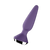 Анальна смарт-вібропробка Satisfyer Plug-ilicious 1 Purple SO5442 фото
