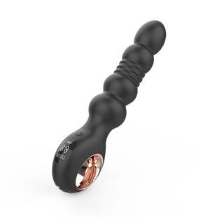 Анальний вібратор з пульсацією Loviss Thor Thrusting Anal Plug SX3998 фото