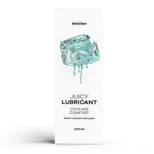 Охолоджуючий лубрикант на водній основі Satisfyer Juicy Lubricant Cooling Comfort water based 300 мл SX2714 фото