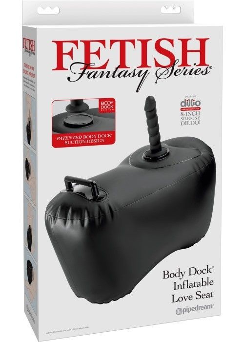 Надувне секс-крісло Pipedream Body Dock Inflatable Love Seat 570051 фото