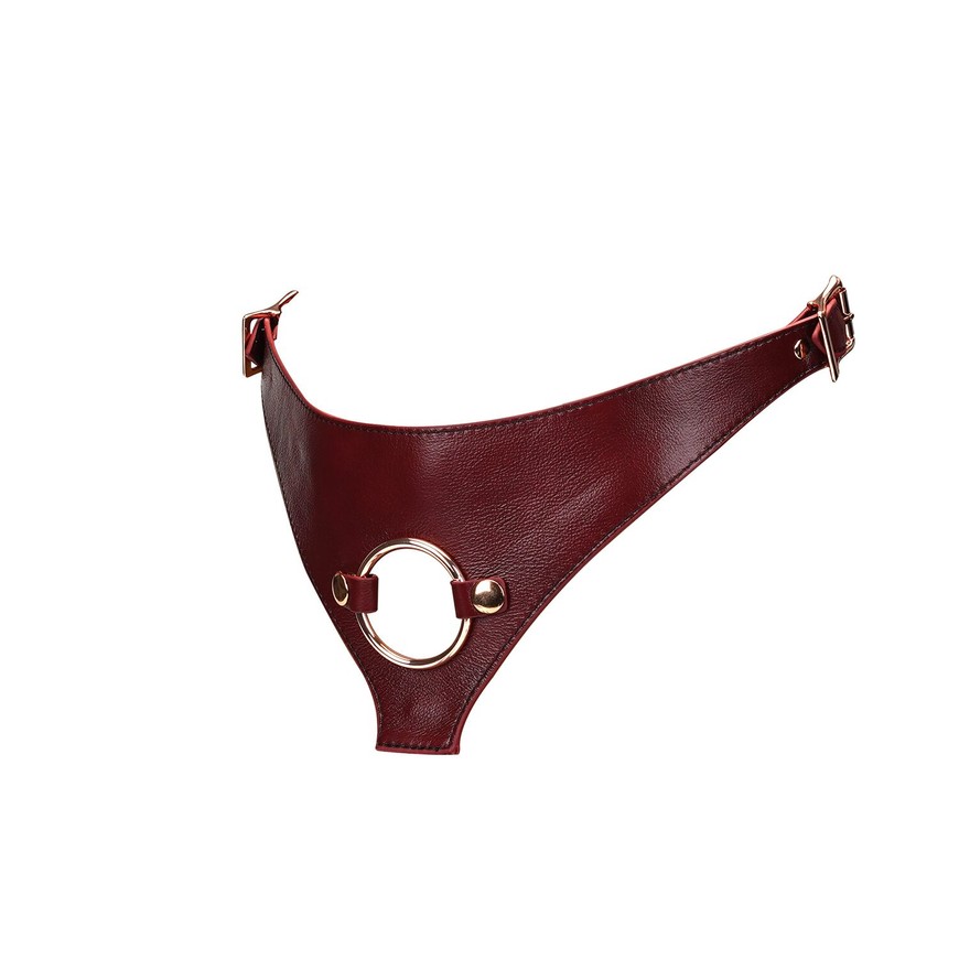 Трусики для страпона Liebe Seele Strap-on Harness Wine Red SO9464 фото