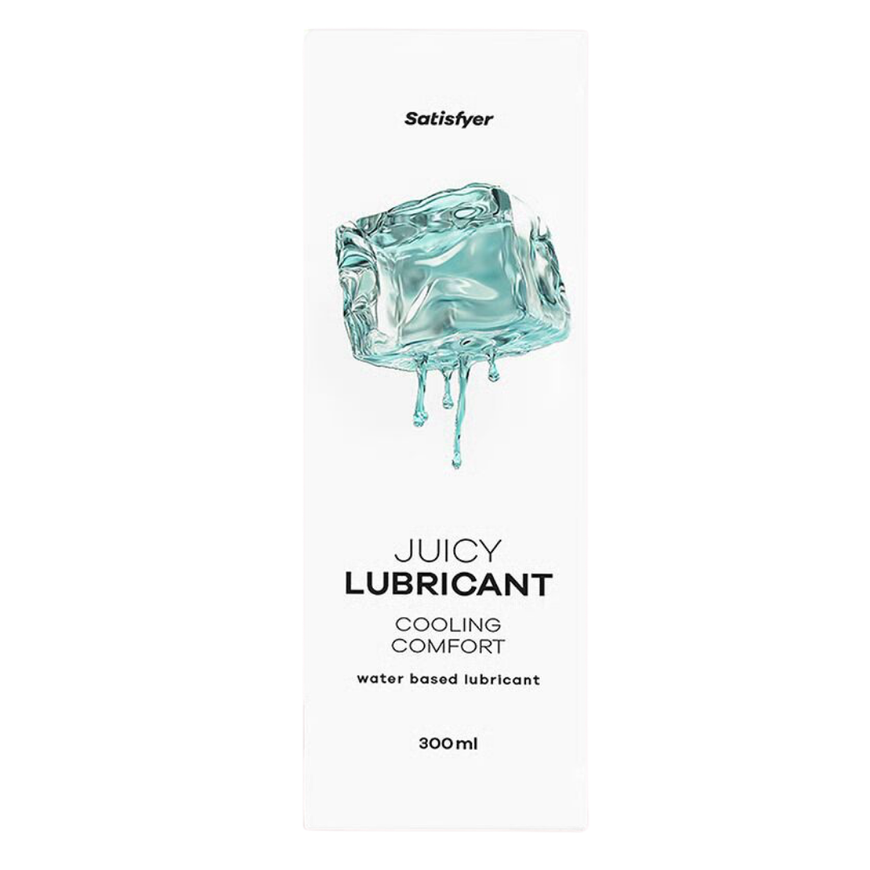 Охолоджуючий лубрикант на водній основі Satisfyer Juicy Lubricant Cooling Comfort water based 300 мл SX2714 фото