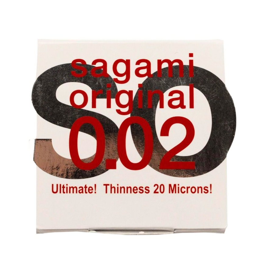 Поліуретанові Sagami Original 0.02 (1 шт.) SG20 фото