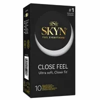 Надтонкі облягаючі безлатексні презервативи SKYN Close Feel 10 шт