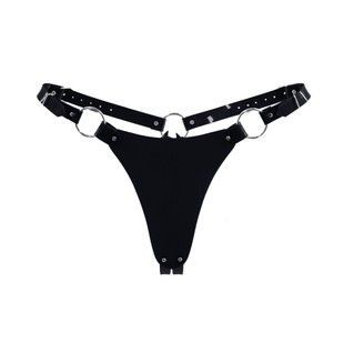 Трусики класичні Feral Feelings String Bikini Black SO9320 фото