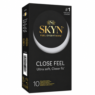Надтонкі облягаючі безлатексні презервативи SKYN Close Feel 10 шт SX2388 фото