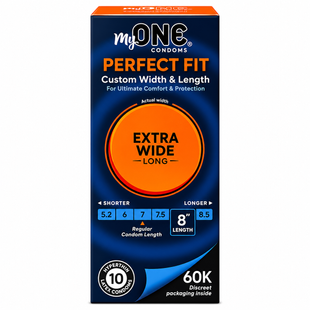 Презервативи MyONE Extra Wide & Long 60К 10 шт SX1253 фото