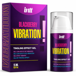 Рідкий вібратор Intt Vibration Blackberry зі смаком ожини SX2661 фото