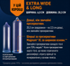 Презервативи MyONE Extra Wide & Long 60К 10 шт SX1253 фото 3