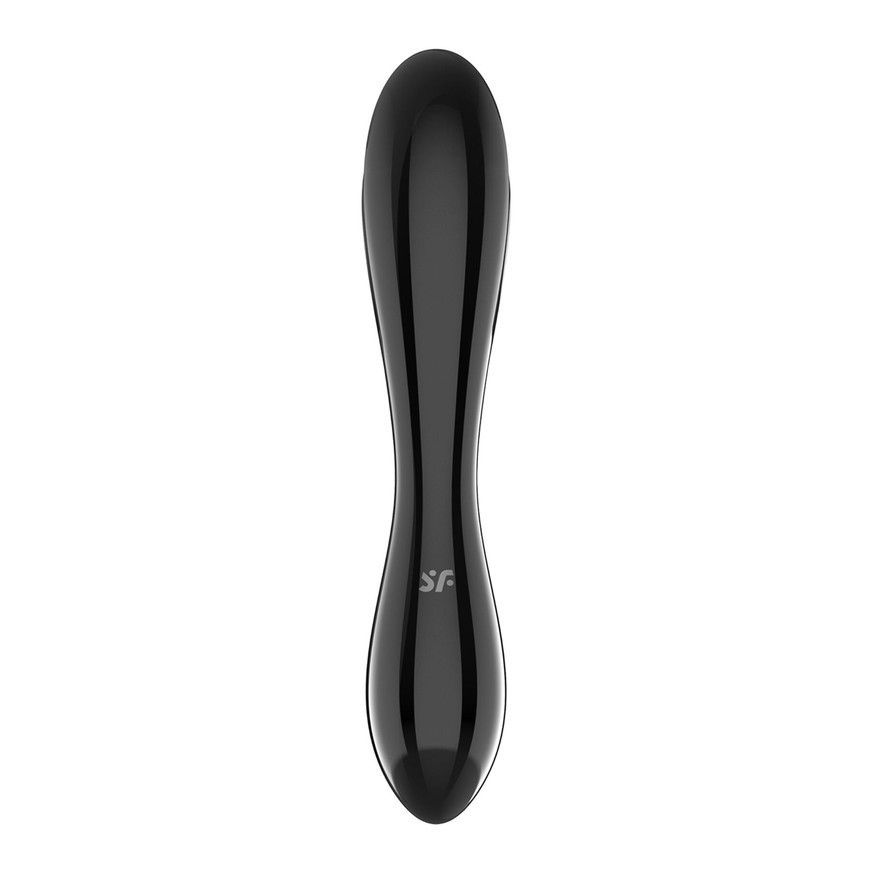 Скляний дилдо Satisfyer Dazzling Crystal 1 Black SO8786 фото