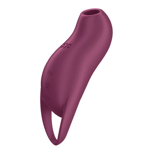 Вакуумний кліторальний стимулятор із вібрацією Satisfyer Pocket Pro 1 Purple SX0575 фото