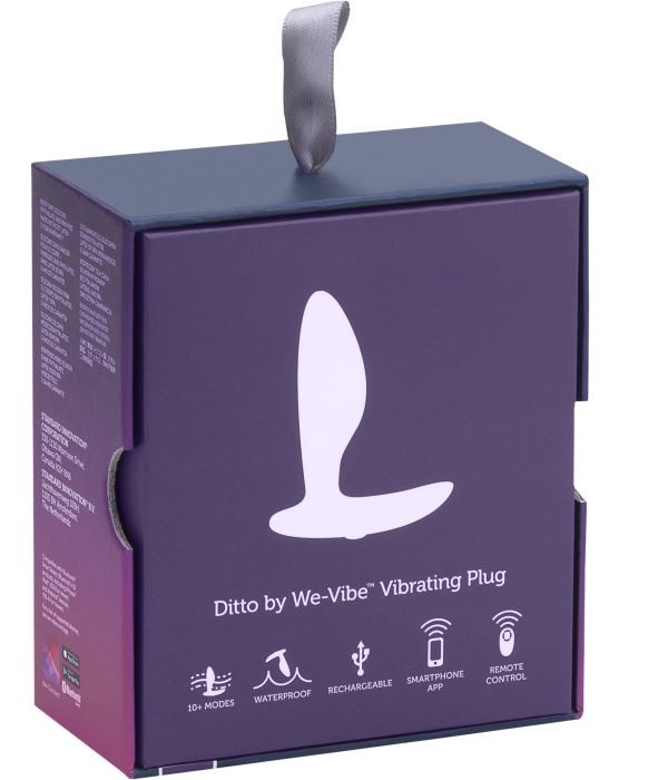 Анальна смарт-вібропробка We-Vibe Ditto Purple SO1639 фото