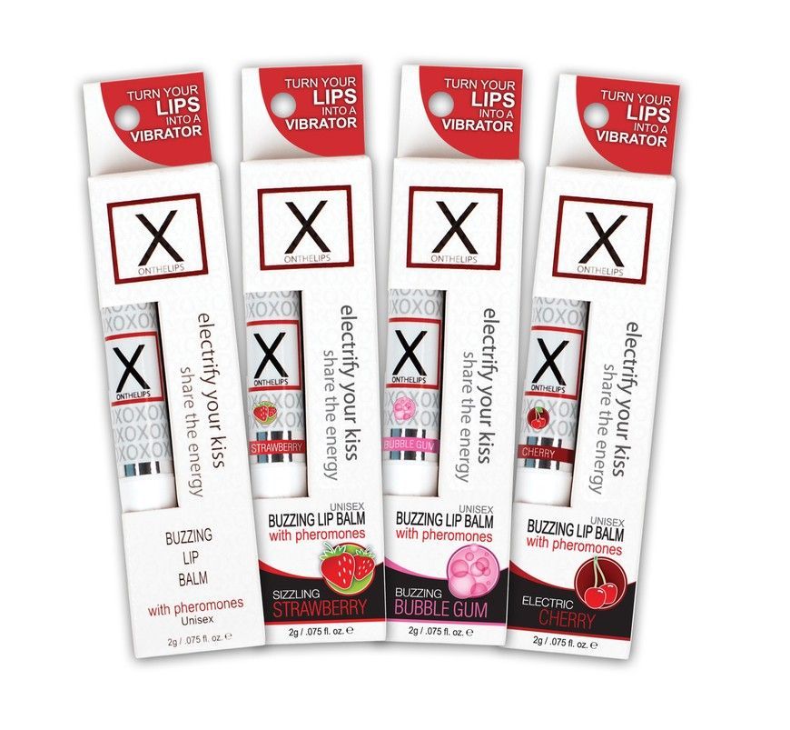 Стимулювальний бальзам для губ Sensuva X On The Lips Cherry з феромонами та ароматом вишні SO4463 фото