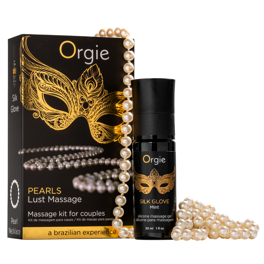 Набір для перлинного масажу Orgie Pearls Lust Massage Set  21241 фото