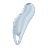 Вакуумний кліторальний стимулятор із вібрацією Satisfyer Pocket Pro 1 Blue SX0574 фото