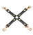 Хрестовина Liebe Seele Hogtie Black Organosilicon SO9487 фото