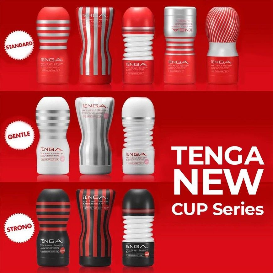 Мастурбатор TENGA Original Vacuum Cup Strong з вакуумною стимуляцією SO4553 фото