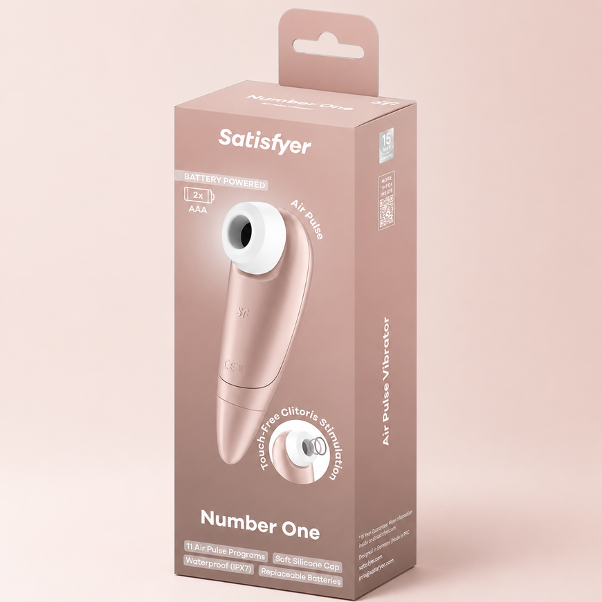 Вакуумний кліторальний стимулятор Satisfyer Number One SO1644 фото