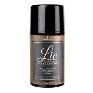 Гель для мінету Sensuva Lic-o-licious Cappuccino SO3530 фото