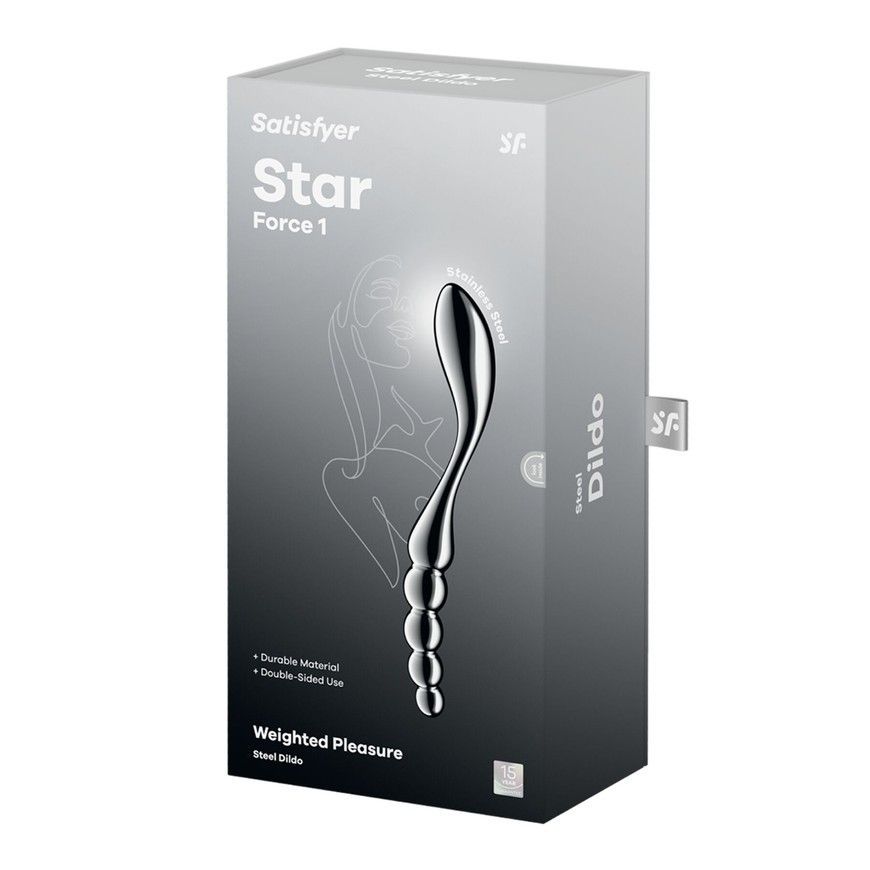 Металевий дилдо Satisfyer Star Force 1 SX3256 фото