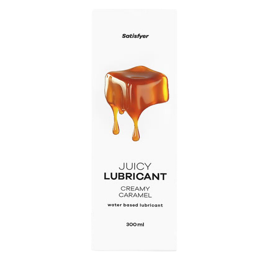 Лубрикант на водній основі Satisfyer Juicy Lubricant Creamy Caramel water based 300 мл SX2718 фото
