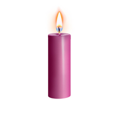 Воскова низькотемпературна свічка Art of Sex 10 см рожева SO5200 фото