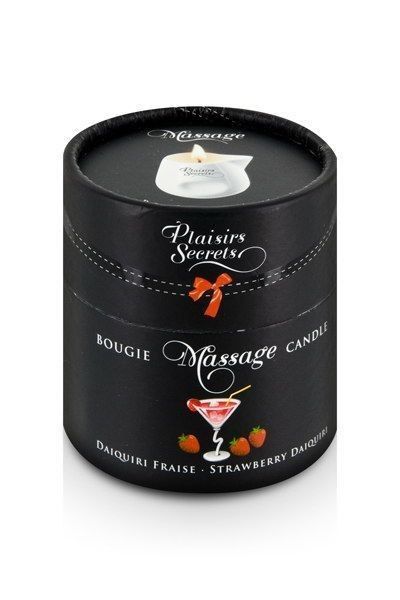 Масажна свічка Plaisirs Secrets Strawberry Daiquiri 80 мл SO1855 фото