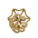 Анальна пробка LOCKINK SEVANDA Hollow Spiral Golden Metal Anal Plug M SX0883 фото 7