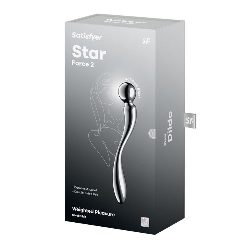 Металевий дилдо Satisfyer Star Force 2 SX3257 фото