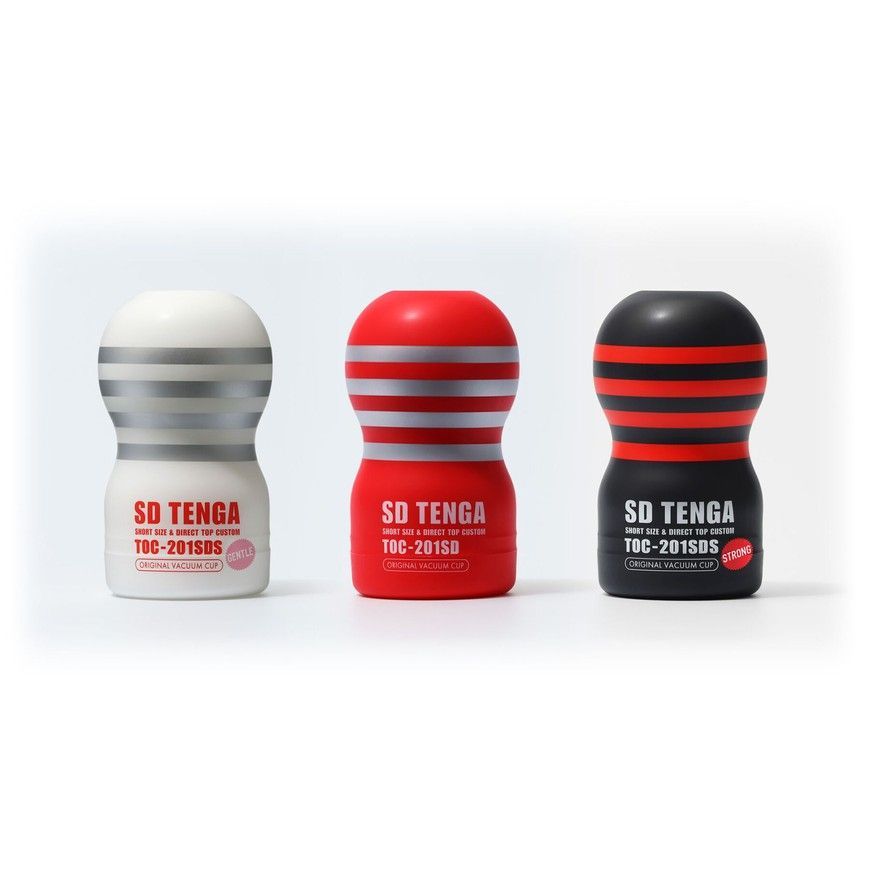 Зменшений мастурбатор TENGA SD Original Vacuum Cup з вакуумною стимуляцією SO9579 фото