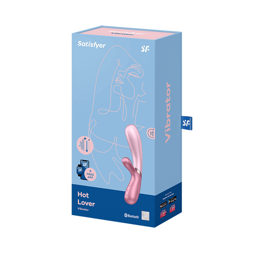 Смарт вібратор-кролик із підігрівом Satisfyer Hot Lover Pink SO5544 фото