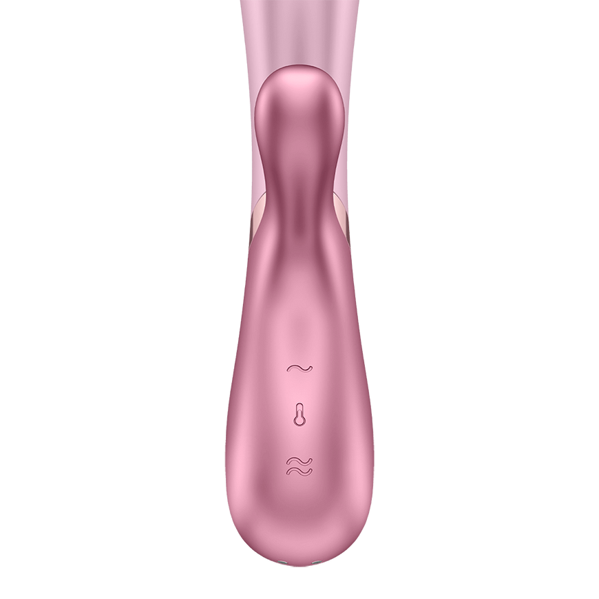 Смарт вібратор-кролик із підігрівом Satisfyer Hot Lover Pink SO5544 фото