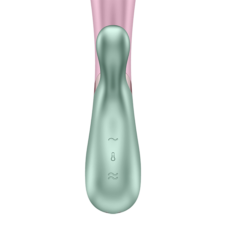 Смарт вібратор-кролик із підігрівом Satisfyer Hot Lover Pink SO5544 фото