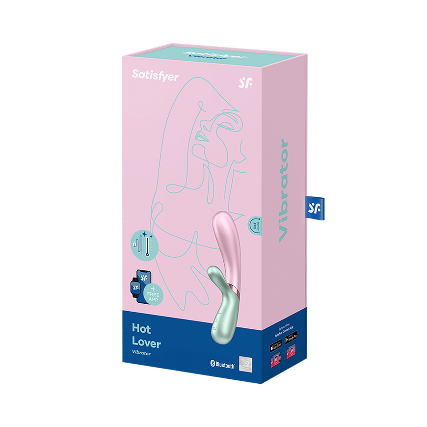 Смарт вібратор-кролик із підігрівом Satisfyer Hot Lover Pink SO5544 фото