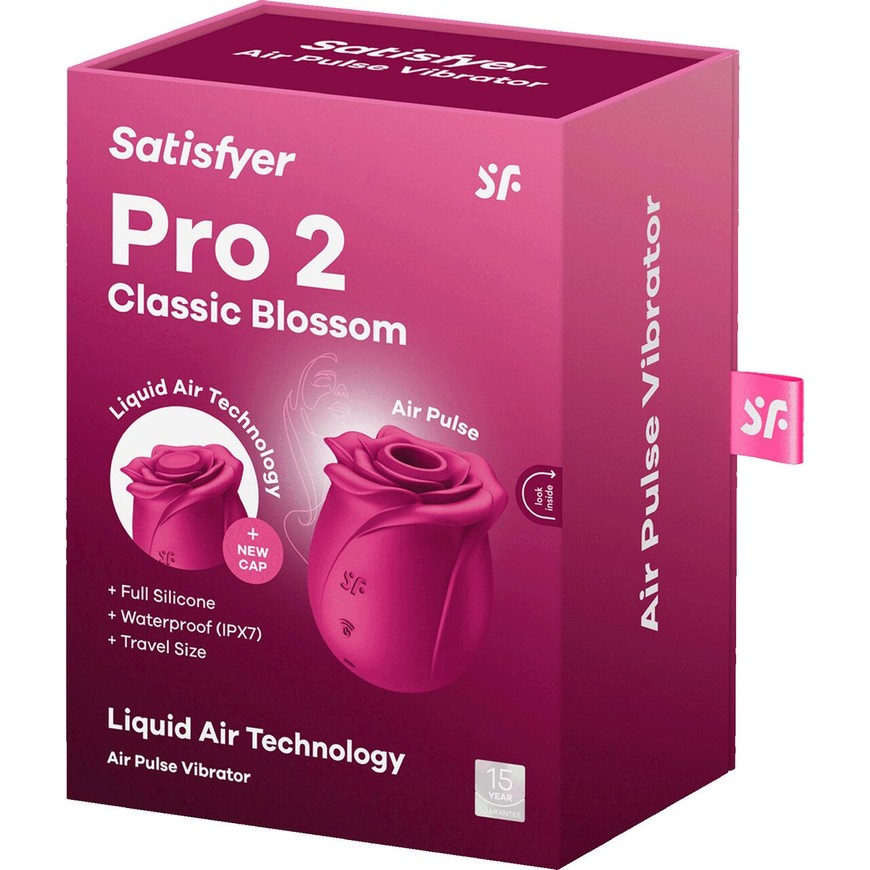 Вакуумний кліторальний стимулятор Satisfyer Pro 2 Classic Blossom SO8775 фото