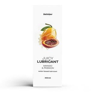 Лубрикант на водній основі Satisfyer Juicy Lubricant Mango & Passion water based 300 мл SX2726 фото