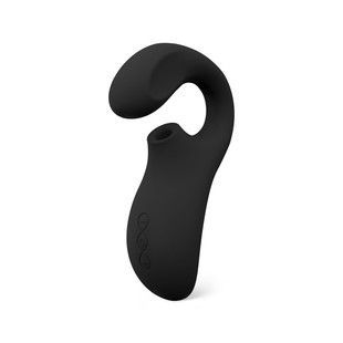 Кліторально-вагінальний звуковий стимулятор LELO Enigma Black SO8070 фото