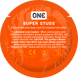 Презервативи ONE Super Studs з точковим рельєфом (1 шт.) ON13 фото 4