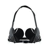 Ліф cерце Feral Feelings Hearts Bra Black SO9308 фото