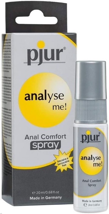 Розслабляючий анальний спрей pjur analyse me! Anal Comfort Spray з пантенолом та алое 20 мл PJ10460 фото