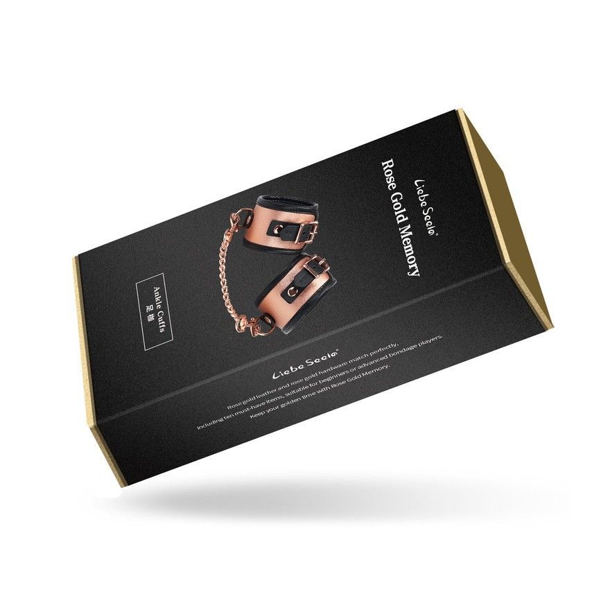 Поножі Liebe Seele Rose Gold Memory Ankle Cuffs SO9497 фото
