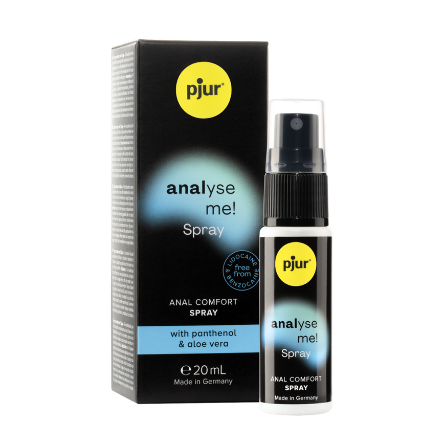 Розслабляючий анальний спрей pjur analyse me! Anal Comfort Spray з пантенолом та алое 20 мл PJ10460 фото