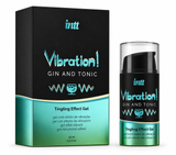 Рідкий вібратор Intt Vibration Gin Tonic зі смаком джин тоніка SO4138 фото